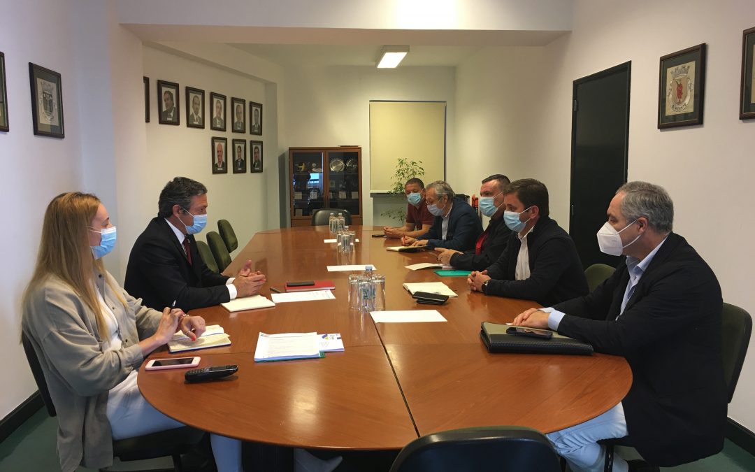 Pedro Calado, reuniu, esta manhã, com a Federação de Bombeiros da RAM