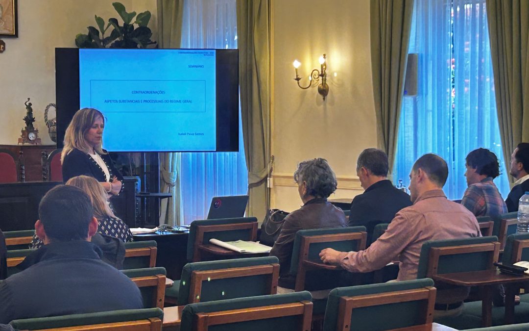 Formação: CONTRAORDENAÇÕES: ASPETOS SUBSTANCIAIS E PROCESSUAIS DO REGIME GERAL