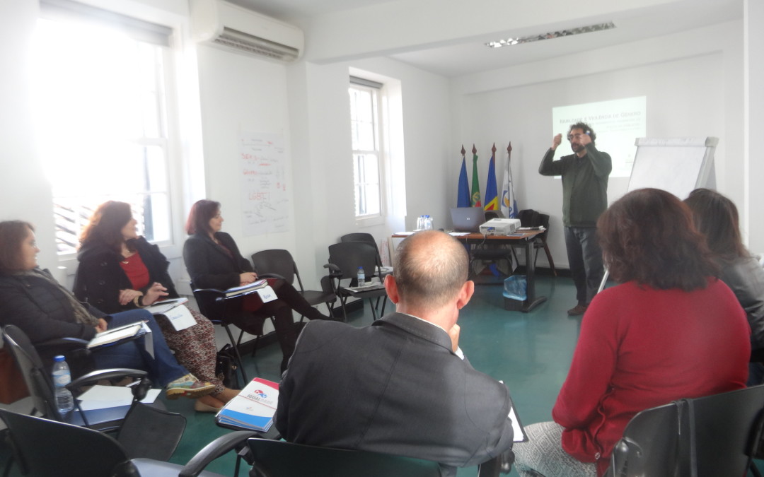 Ações de Sensibilização em colaboração com a CIG