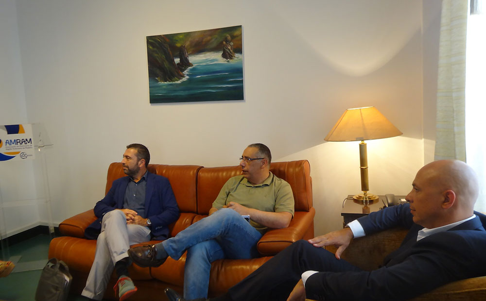 Presidente da AMRAM recebe Presidente do Serviço Regional de Proteção Civil – Madeira
