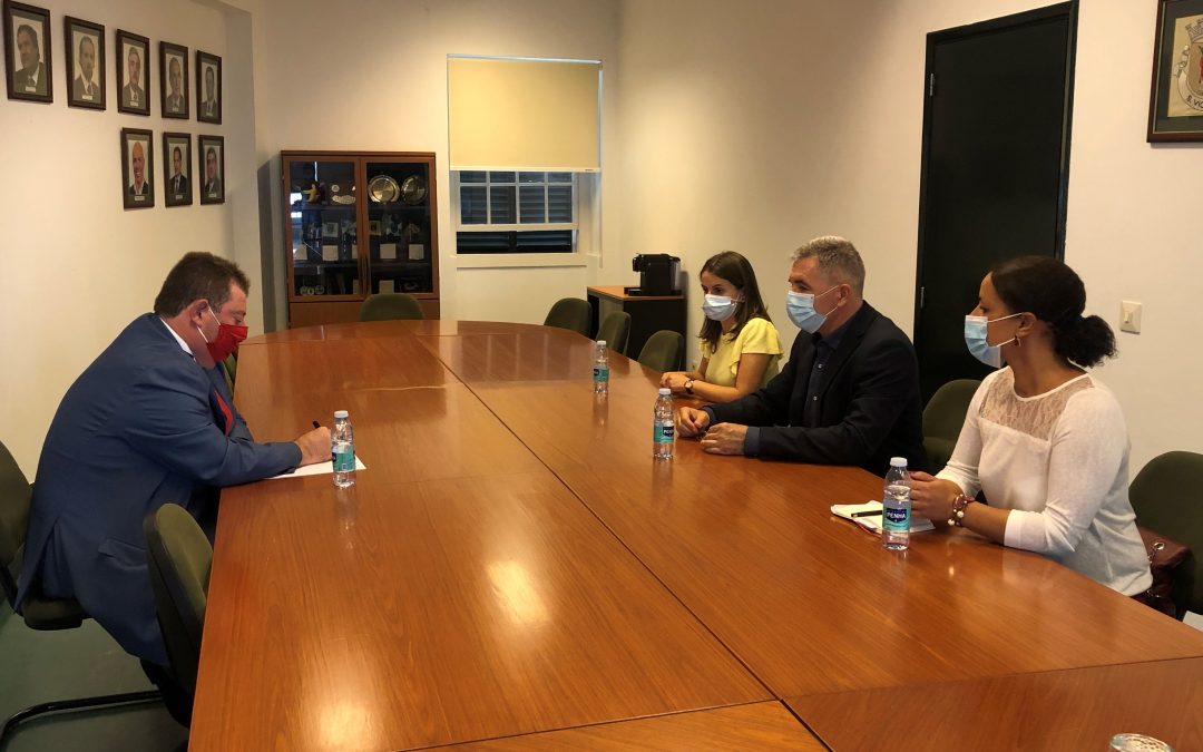 O presidente da AMRAM, Ricardo Nascimento, reuniu hoje, dia 7 de outubro, com o PCP