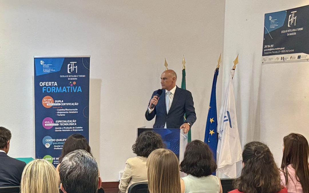 A AMRAM celebrou um Protocolo de Colaboração no âmbito do programa “Formação + Próxima”, em parceria com o Turismo de Portugal, I.P., e a Escola de Hotelaria e Turismo da Madeira