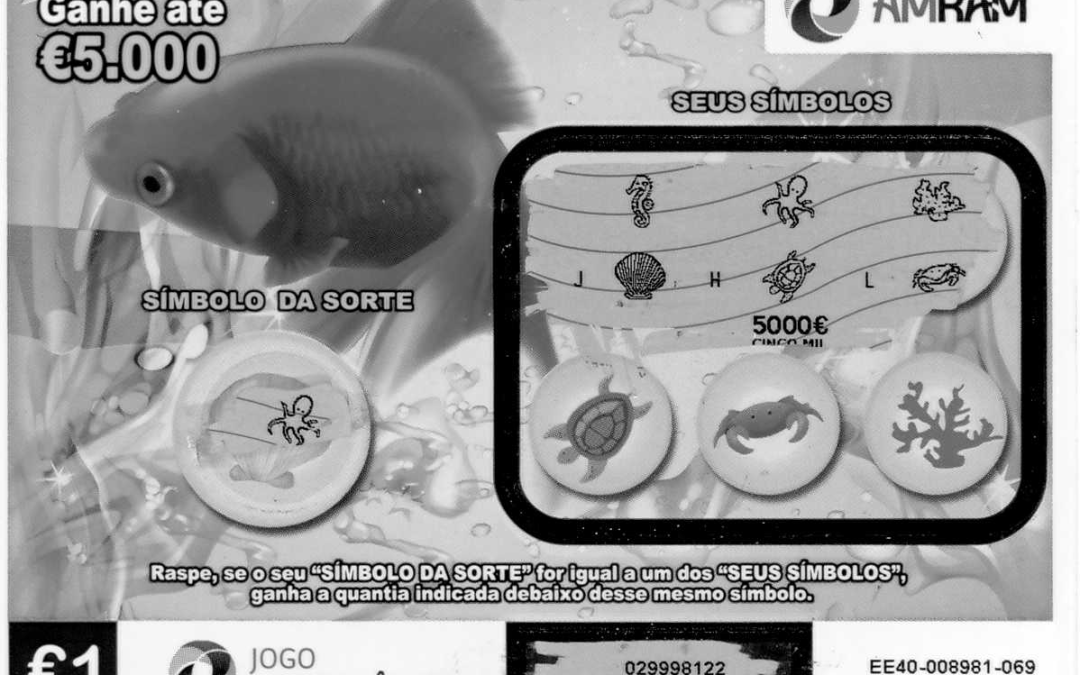 Jogo Instantâneo premiou apostador com 5.000,00€