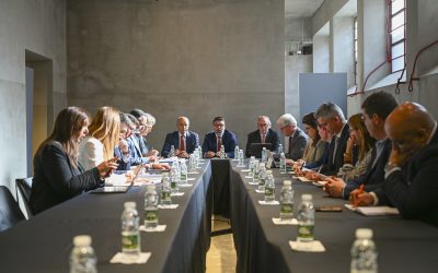 ASSOCIAÇÃO NACIONAL DE MUNICÍPIOS PORTUGUESES (ANMP) REUNIU, ESTA MANHÃ, COM OS MUNICÍPIOS DA REGIÃO