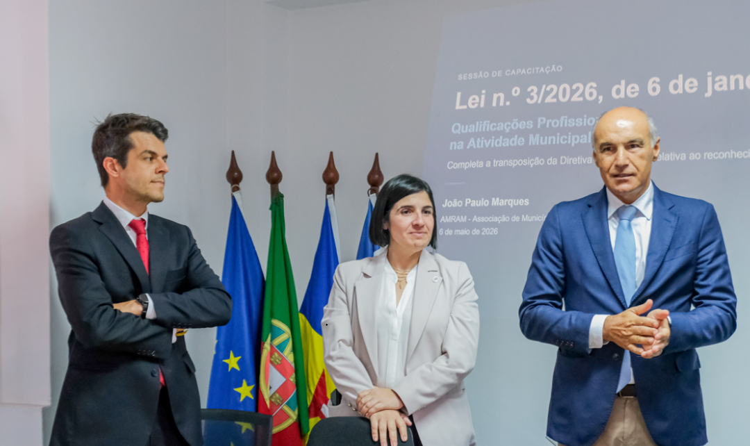 Presidente da AMRAM, Jorge Carvalho, marcou presença na abertura da sessão de capacitação sobre a Lei 3/2026, de 6 de janeiro